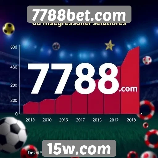 Estatísticas de usuários ativos no 7788bet.com em crescimento