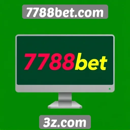 Interface do usuário do site 7788bet.com